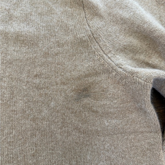 J. Crew Relaxed midweight cashmere V-neck sweater XL - Picture 4 of 12